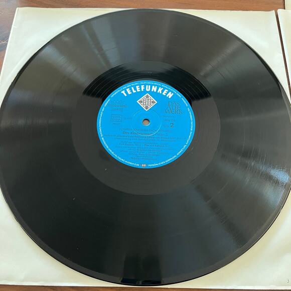 J.S. Bach Das Kantatenwerk Complete Cantatas Vol 5 LP Box Set 1972 Telefunken - Picture 5 of 9